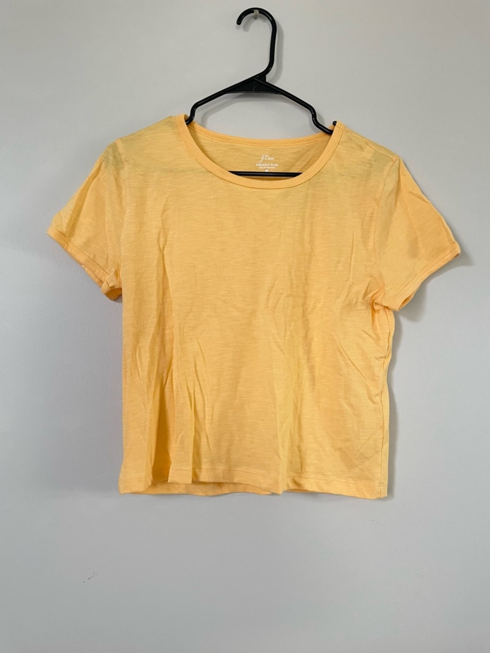 J.Crew 90s cropped organic slub cotton T-shirt NWT